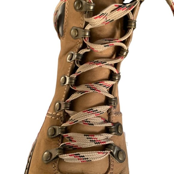 See by Chloe Edera Beige Suede Ankle Hiking Boots Size 36 - Picture 12 of 14